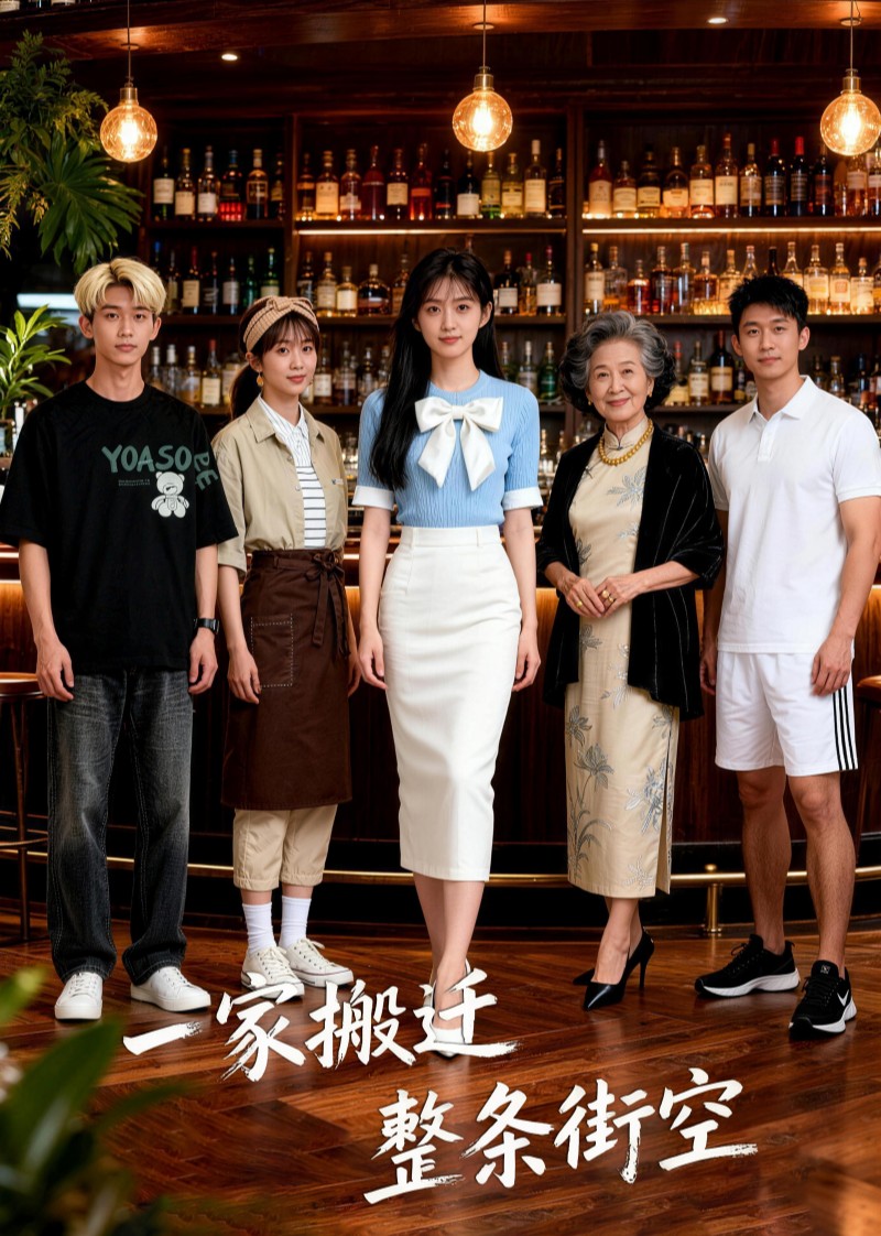一家搬迁，整条街空