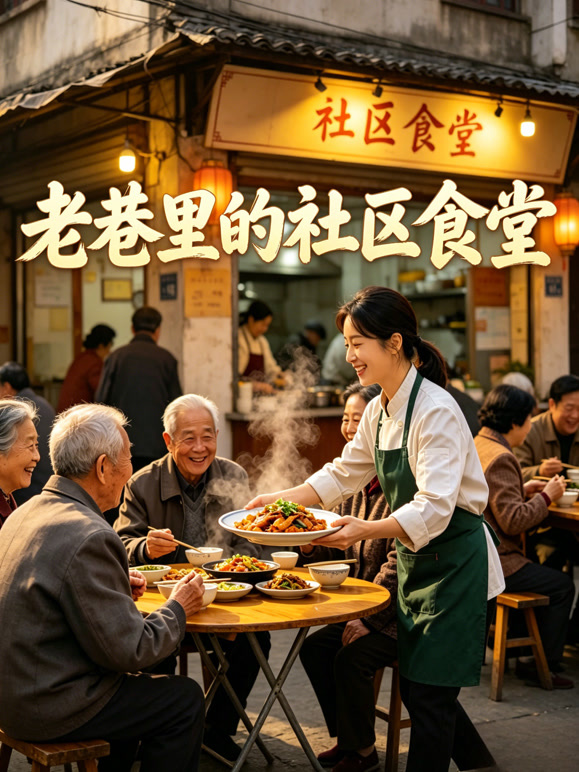 老巷里的社区食堂