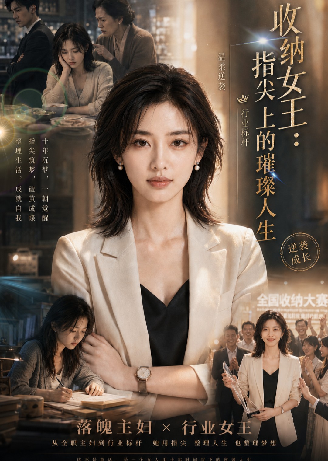 收纳女王：指尖上的璀璨人生