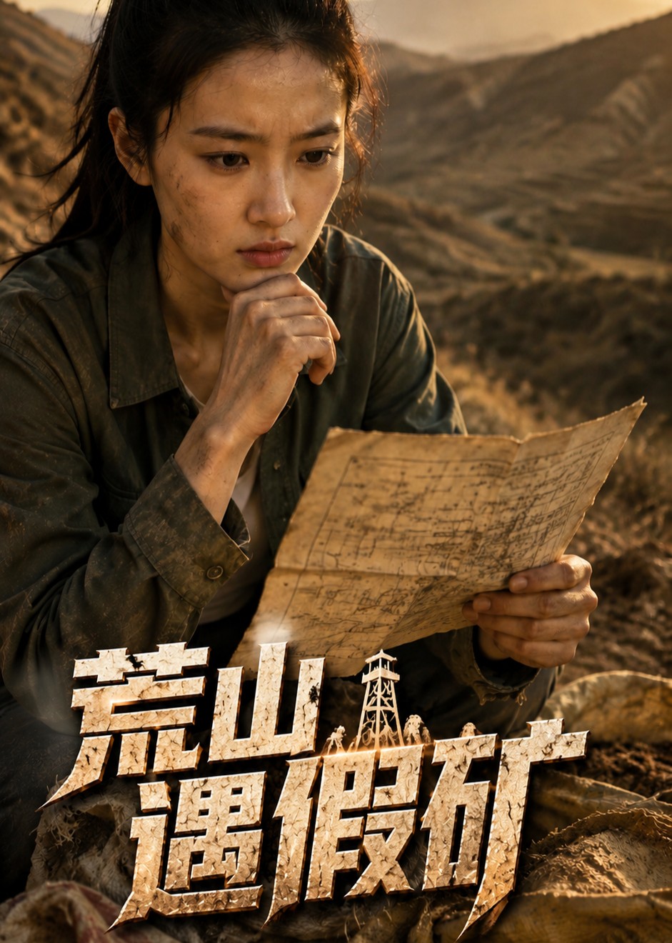 荒山遇假矿