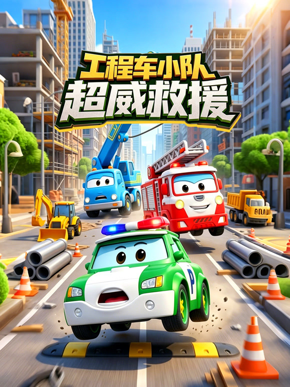 工程车小队超威救援
