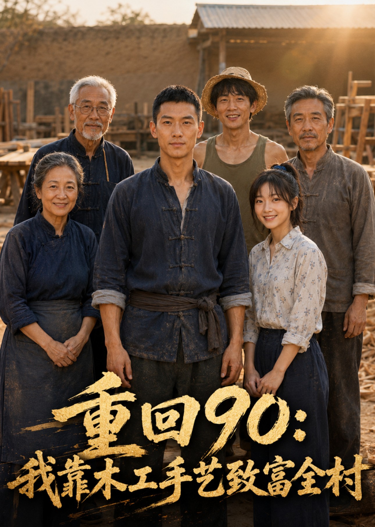 重回90:我靠木工手艺致富全村