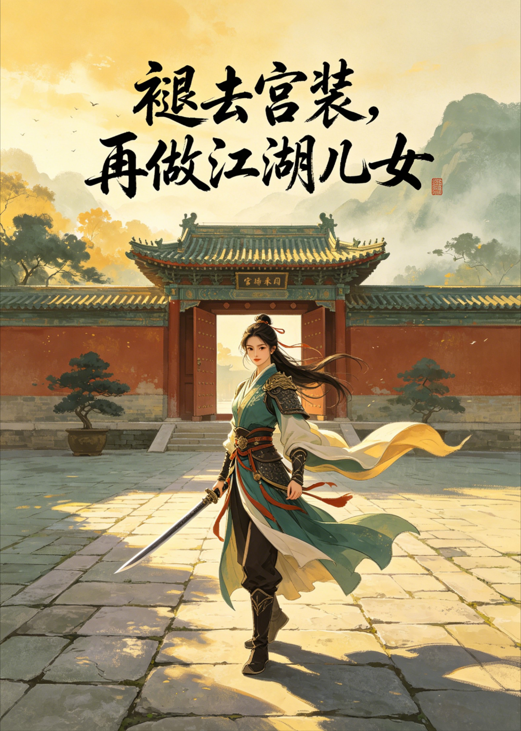 褪去宫装，再做江湖儿女