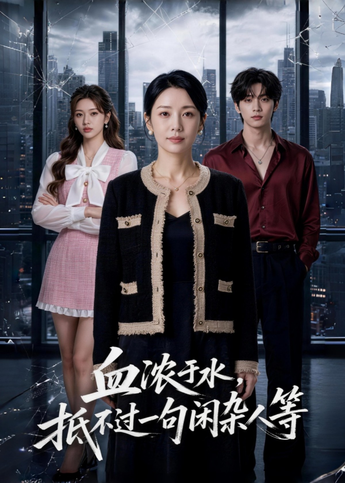 血浓于水，抵不过一句闲杂人等