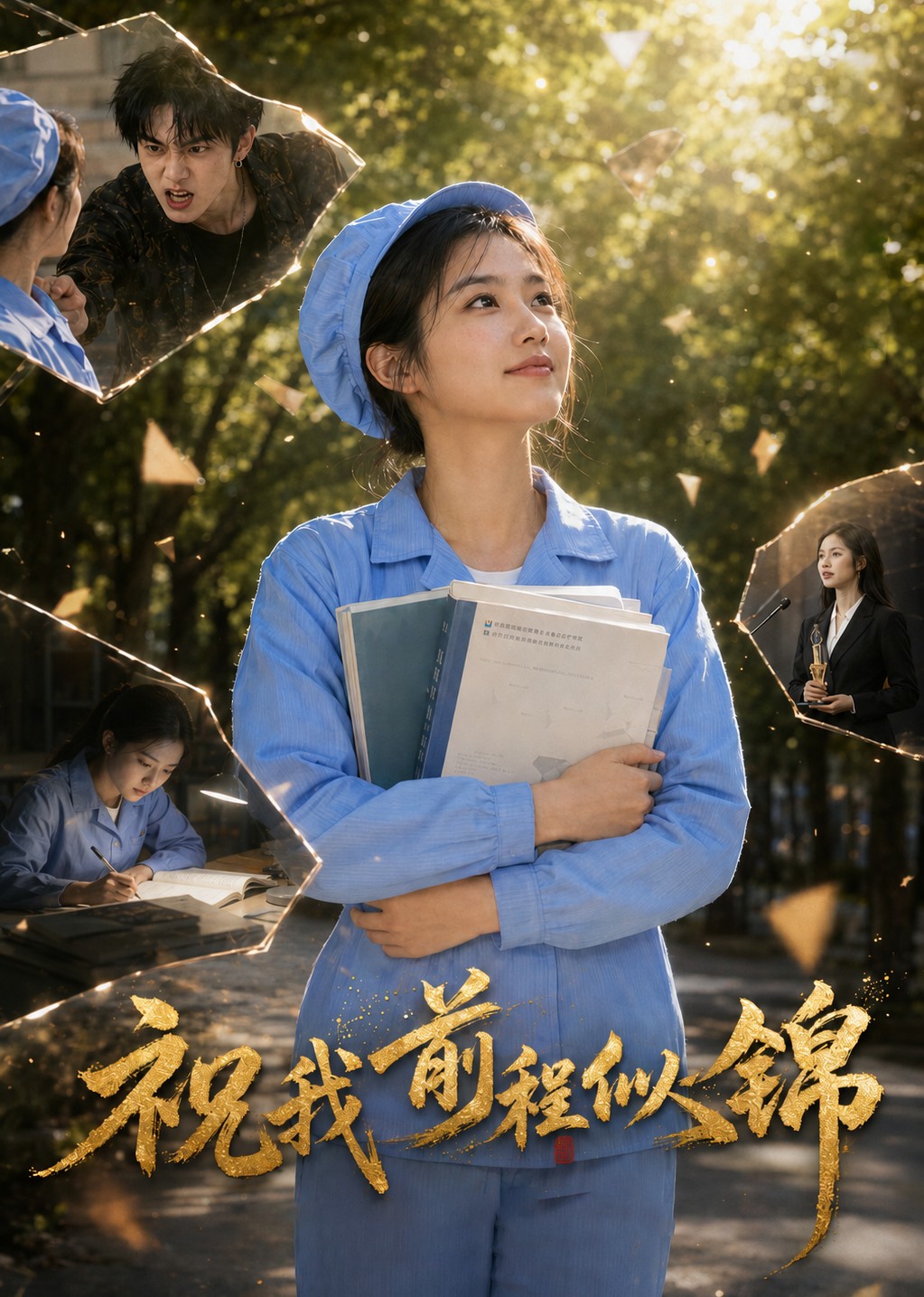 祝我前程似锦