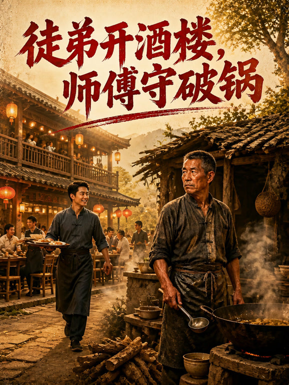 徒弟开酒楼，师傅守破锅