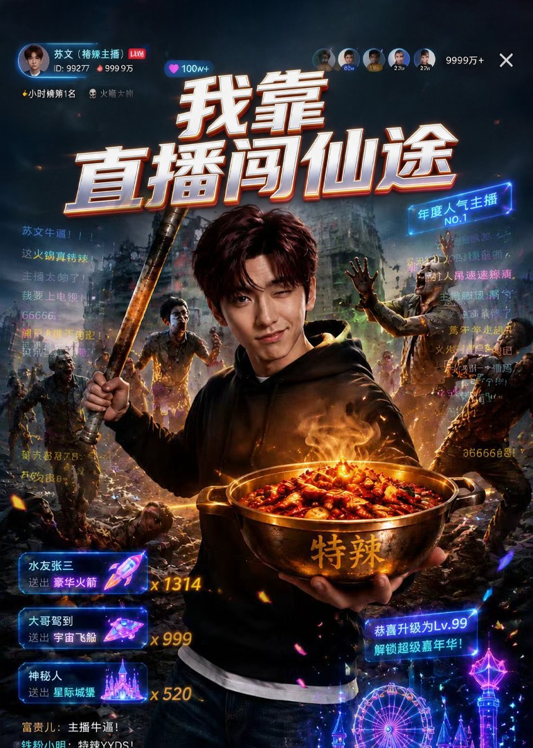 我靠直播闯仙途