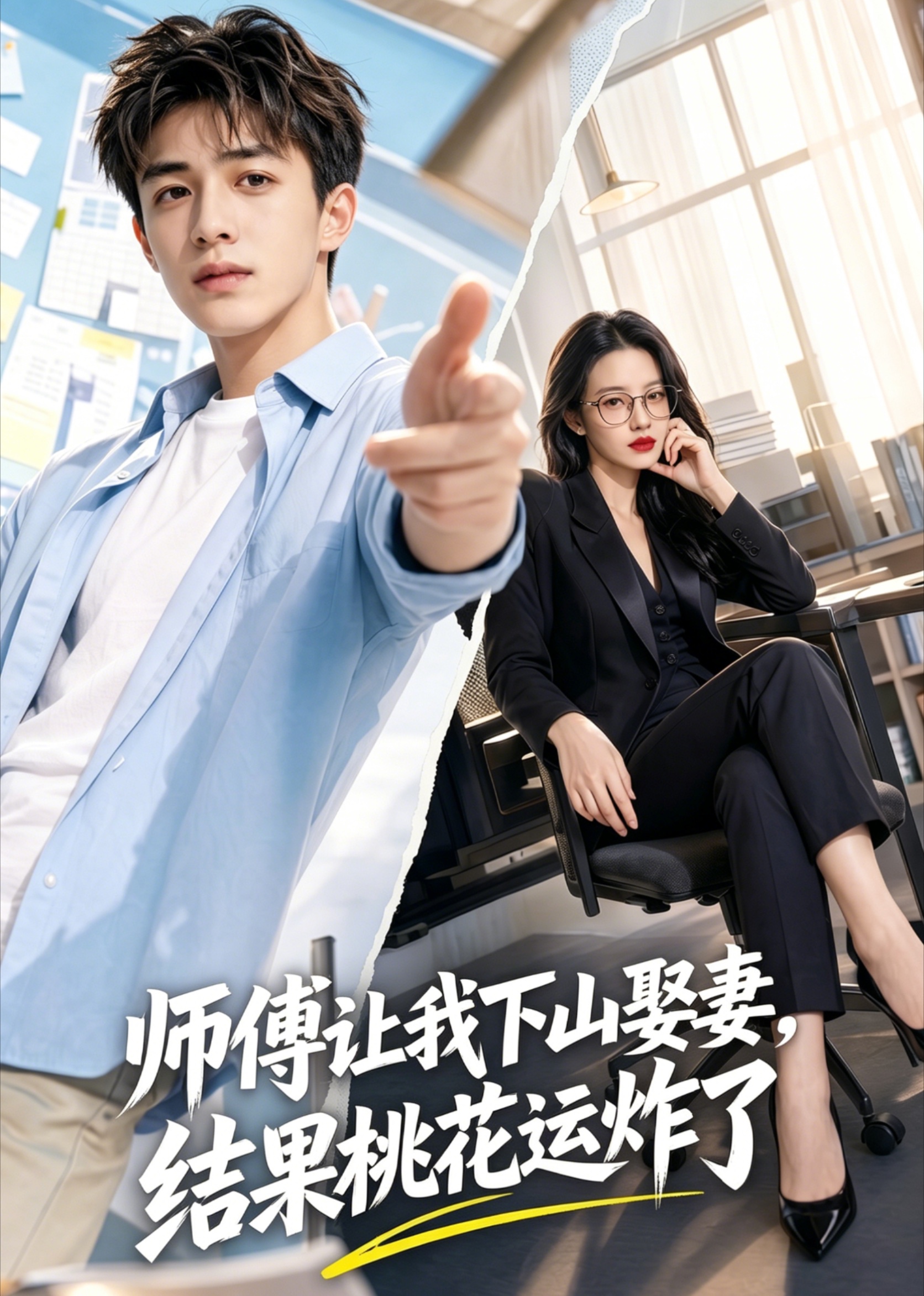 《师傅让我下山娶妻，结果桃花运炸了》