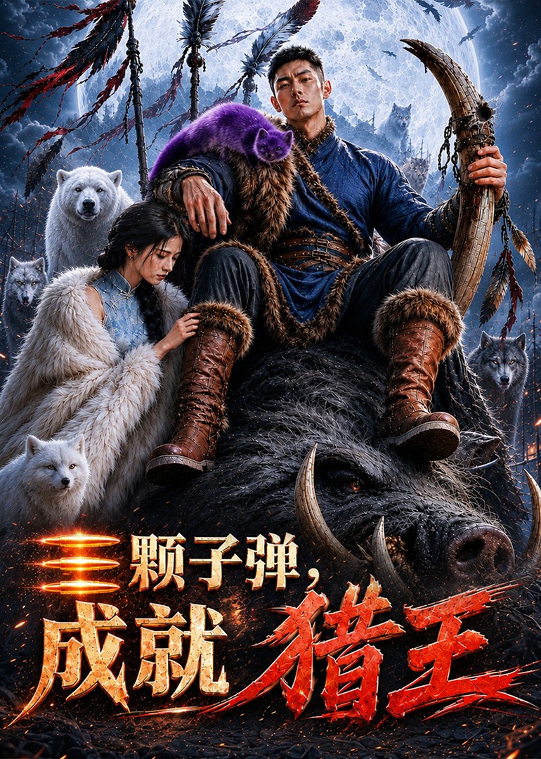 三颗子弹，成就猎王