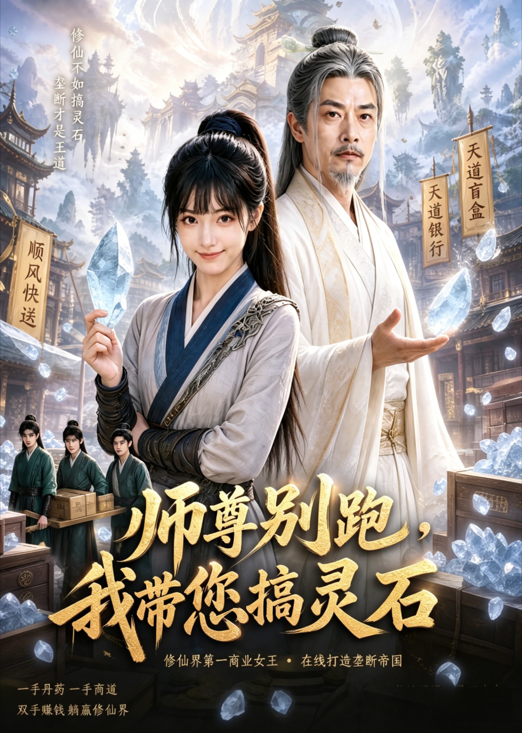 师尊别跑，我带您搞灵石