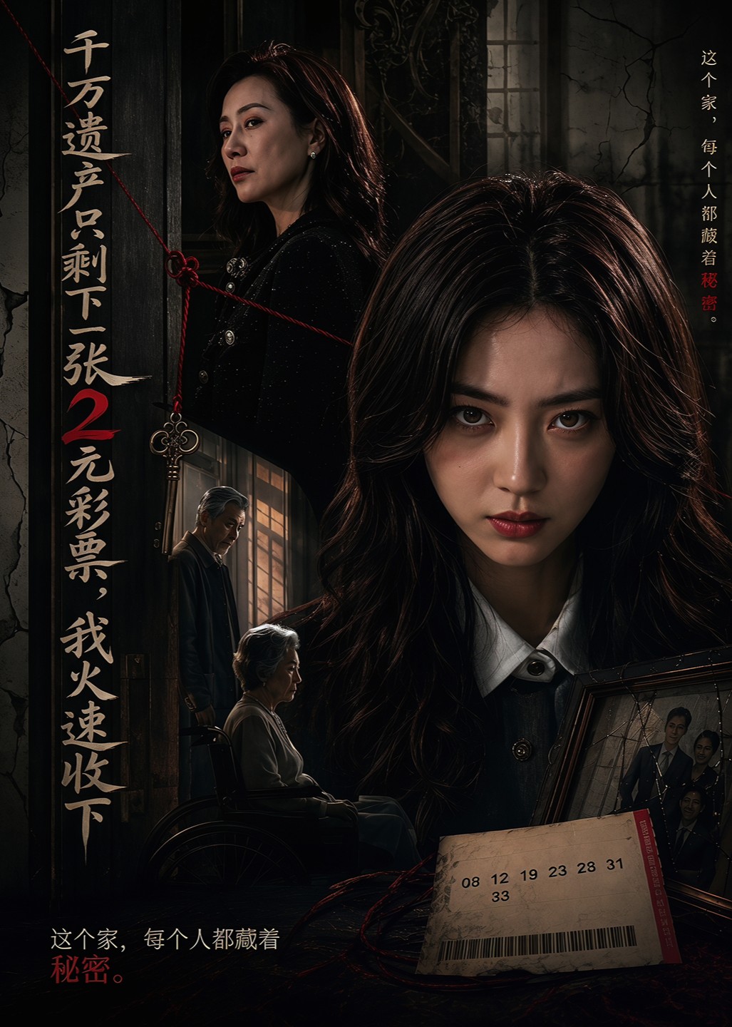 千万遗产只剩下一张2元彩票，我火速收下
