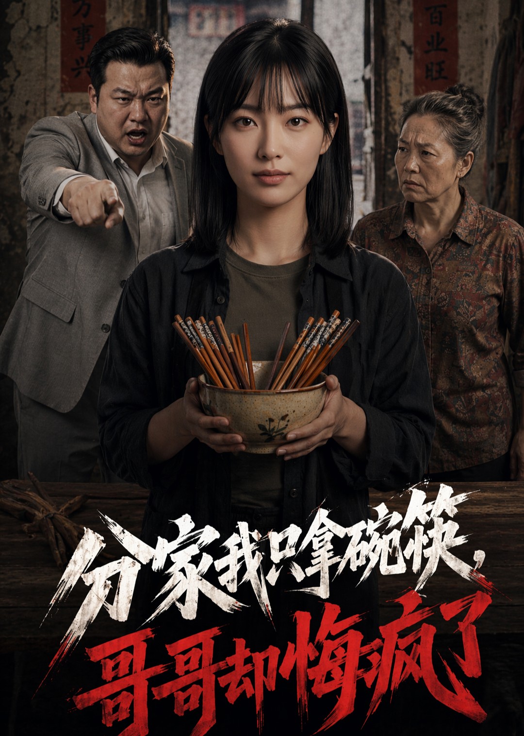 分家我只拿碗筷，哥哥却悔疯了