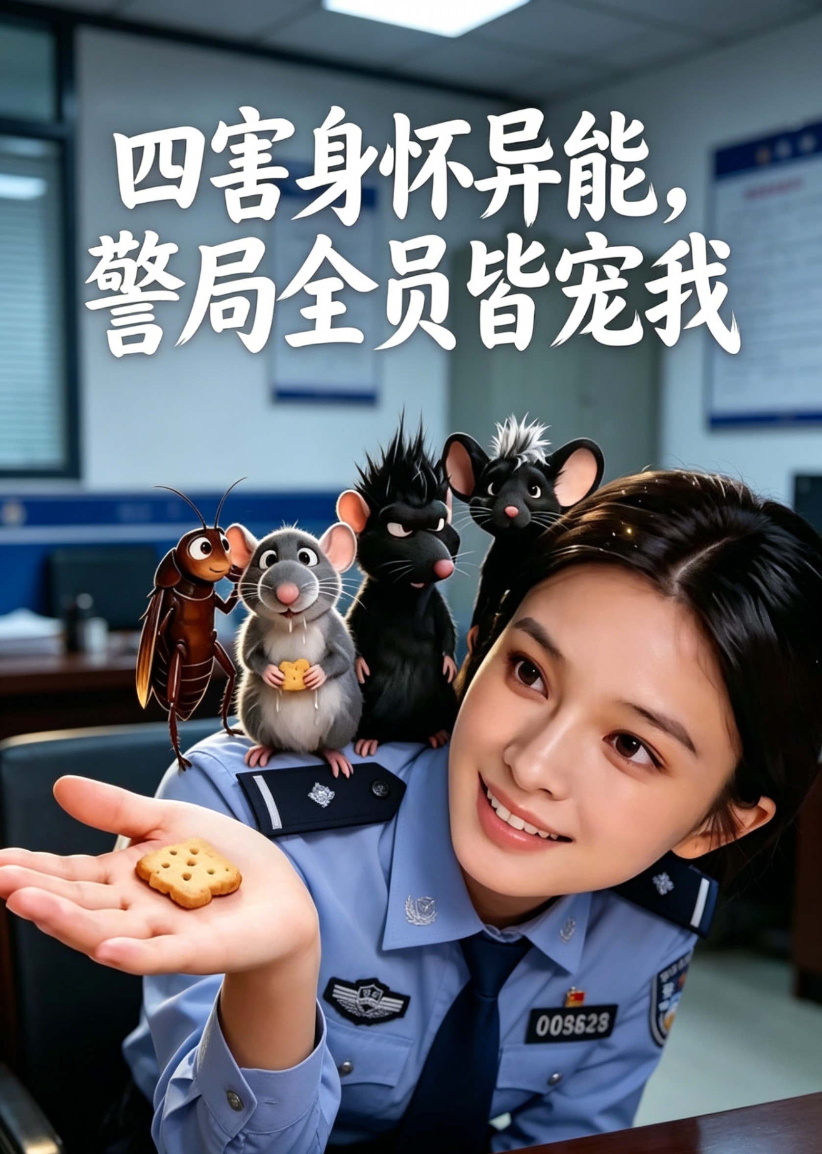 四害身怀异能，警局全员皆宠我