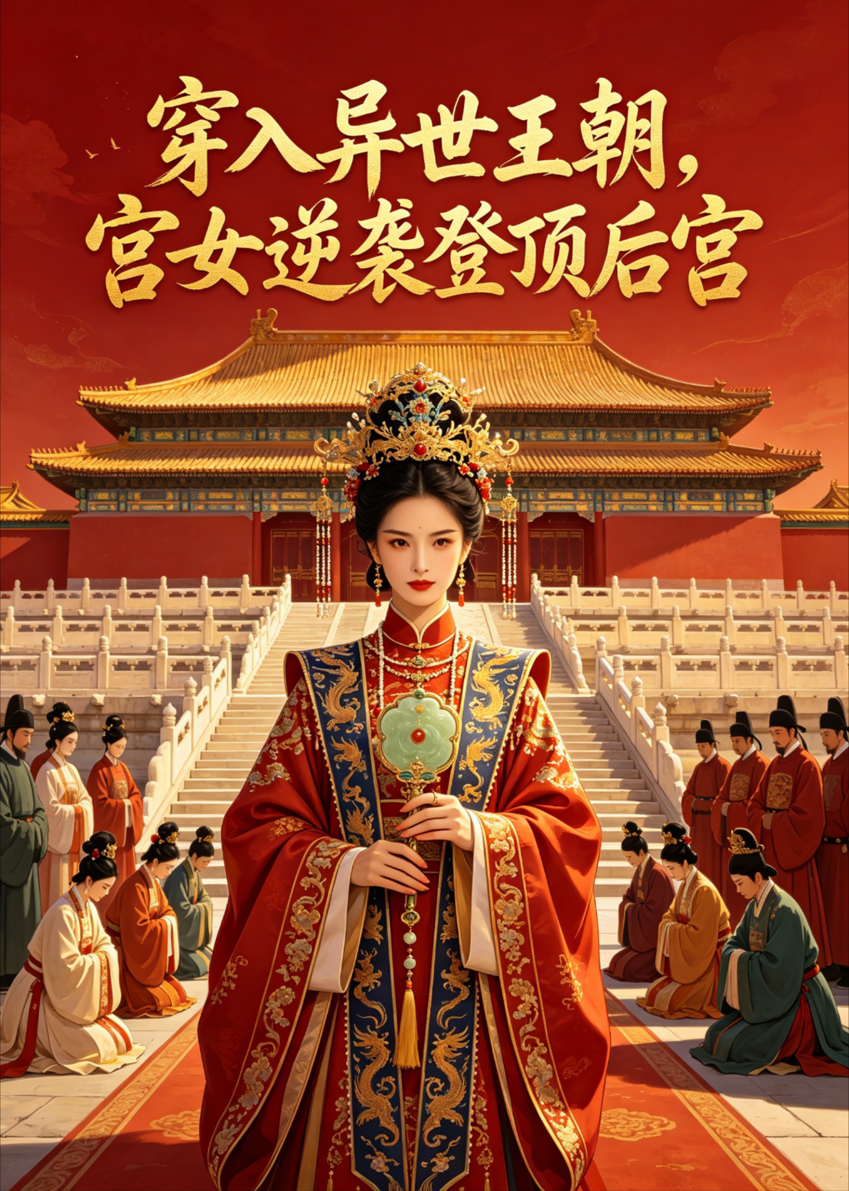 穿入异世王朝，宫女逆袭登顶后宫
