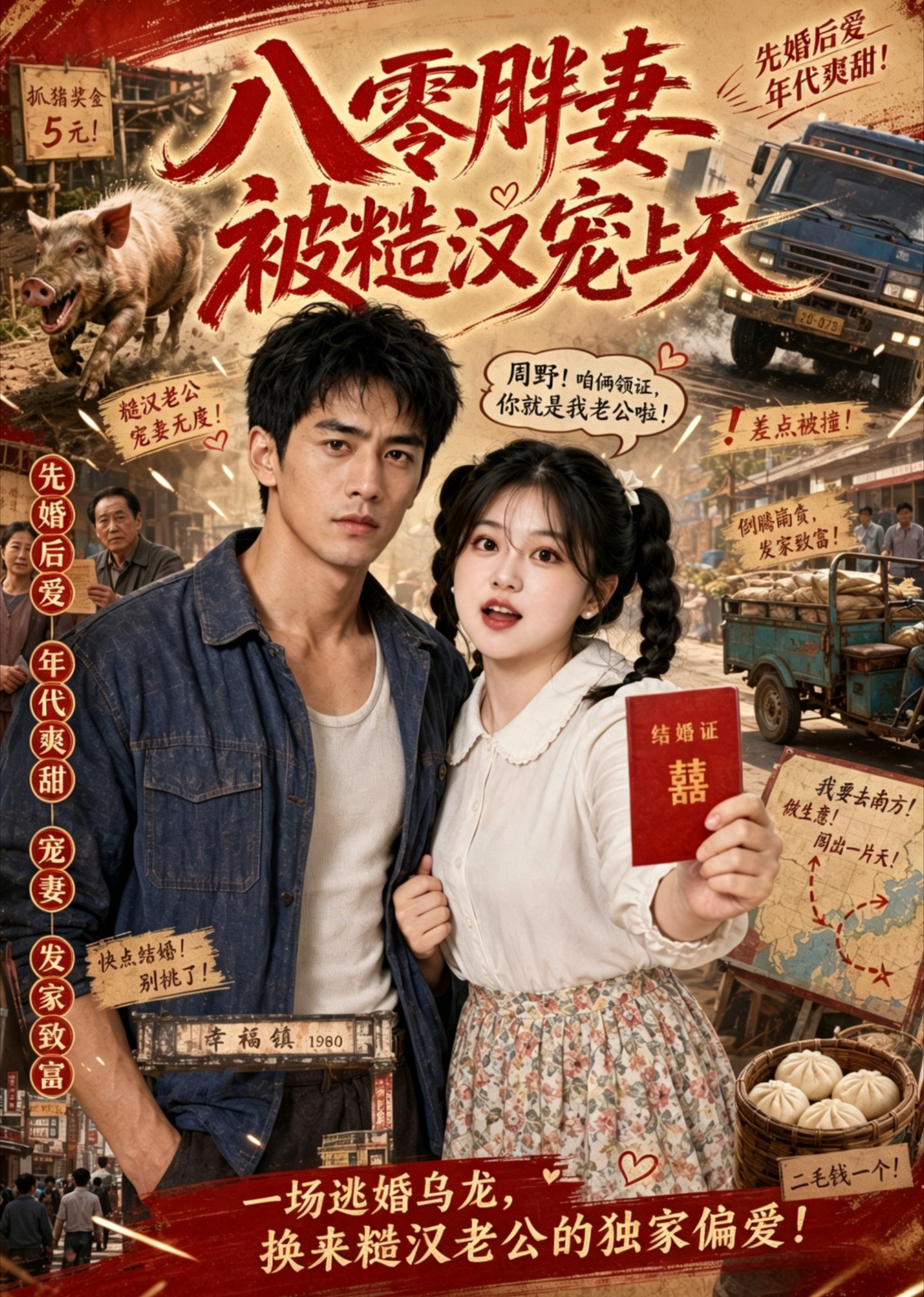 八零胖妻，被糙汉宠上天