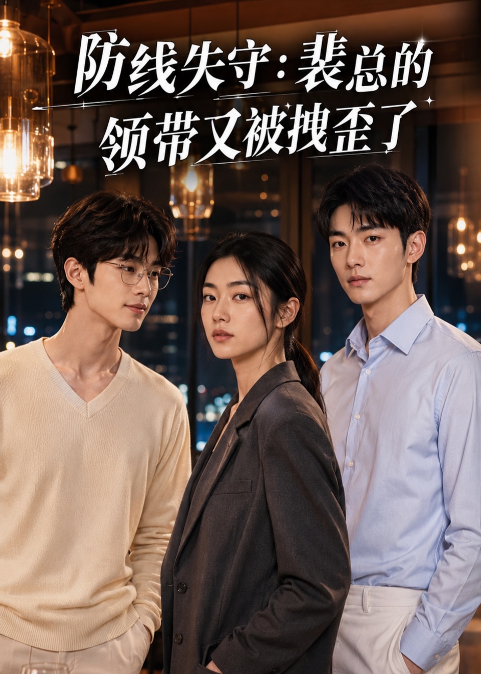 防线失守：裴总的领带又被拽歪了