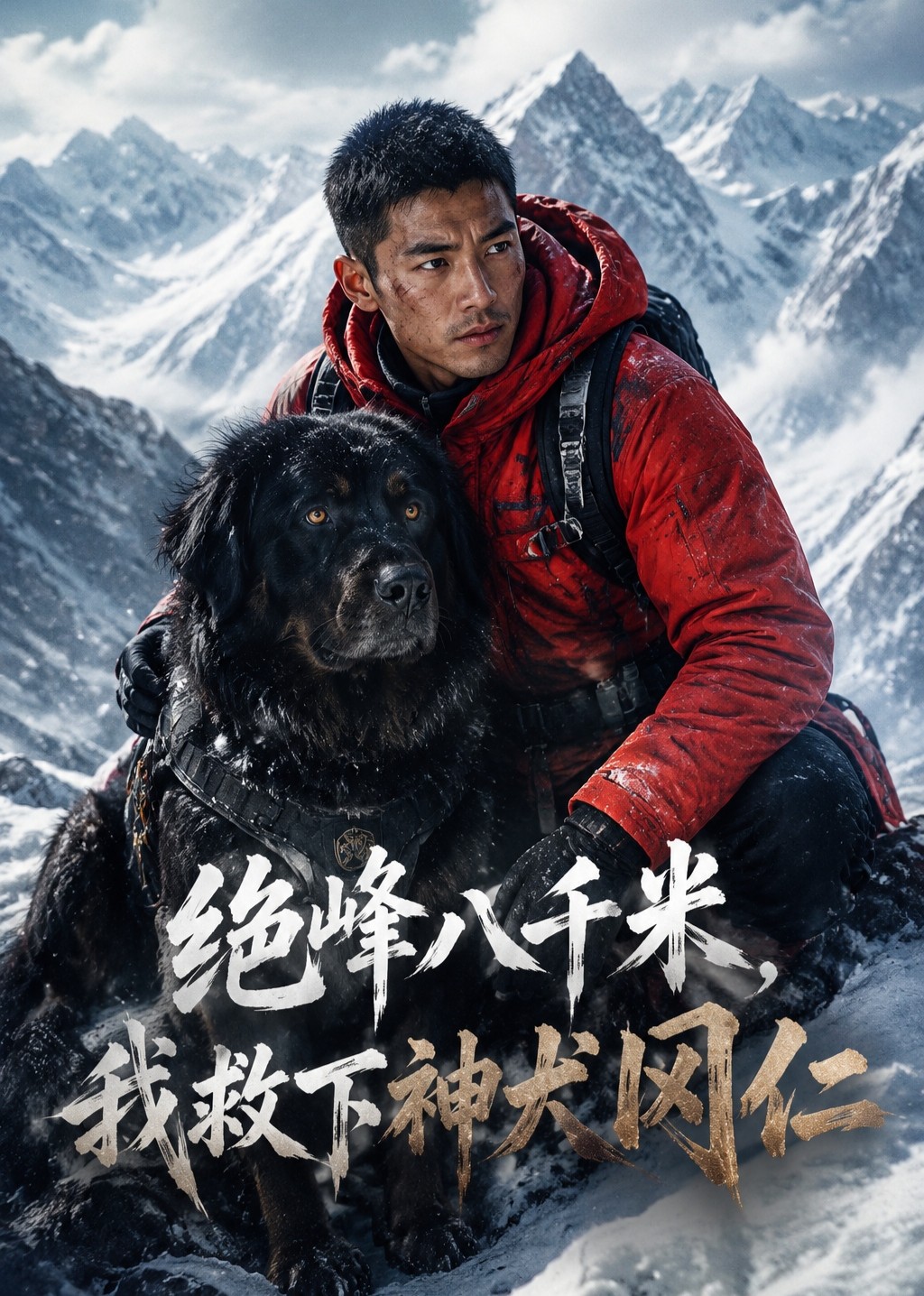 绝峰八千米，我救下神犬冈仁