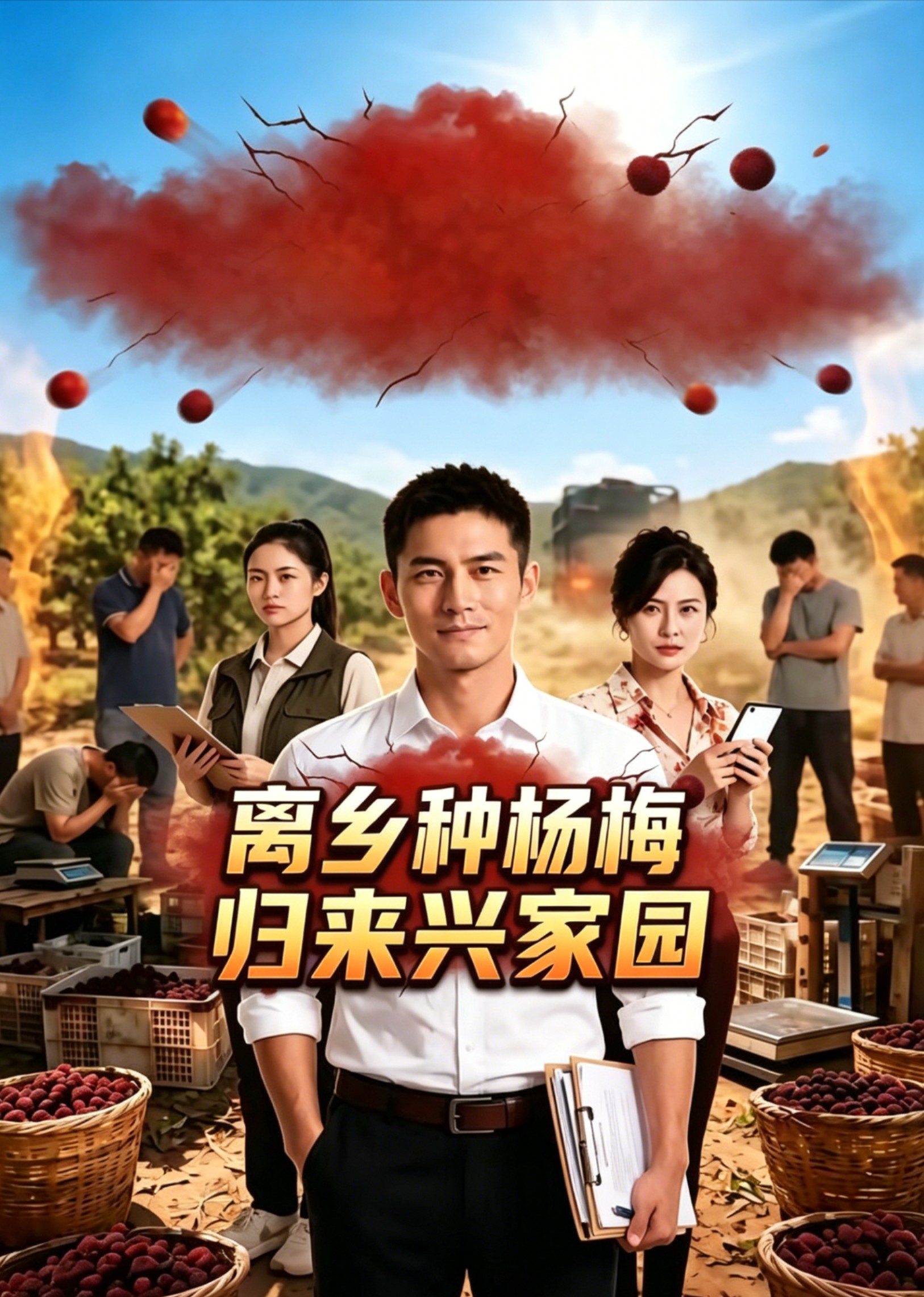 离乡种杨梅，归来兴家园
