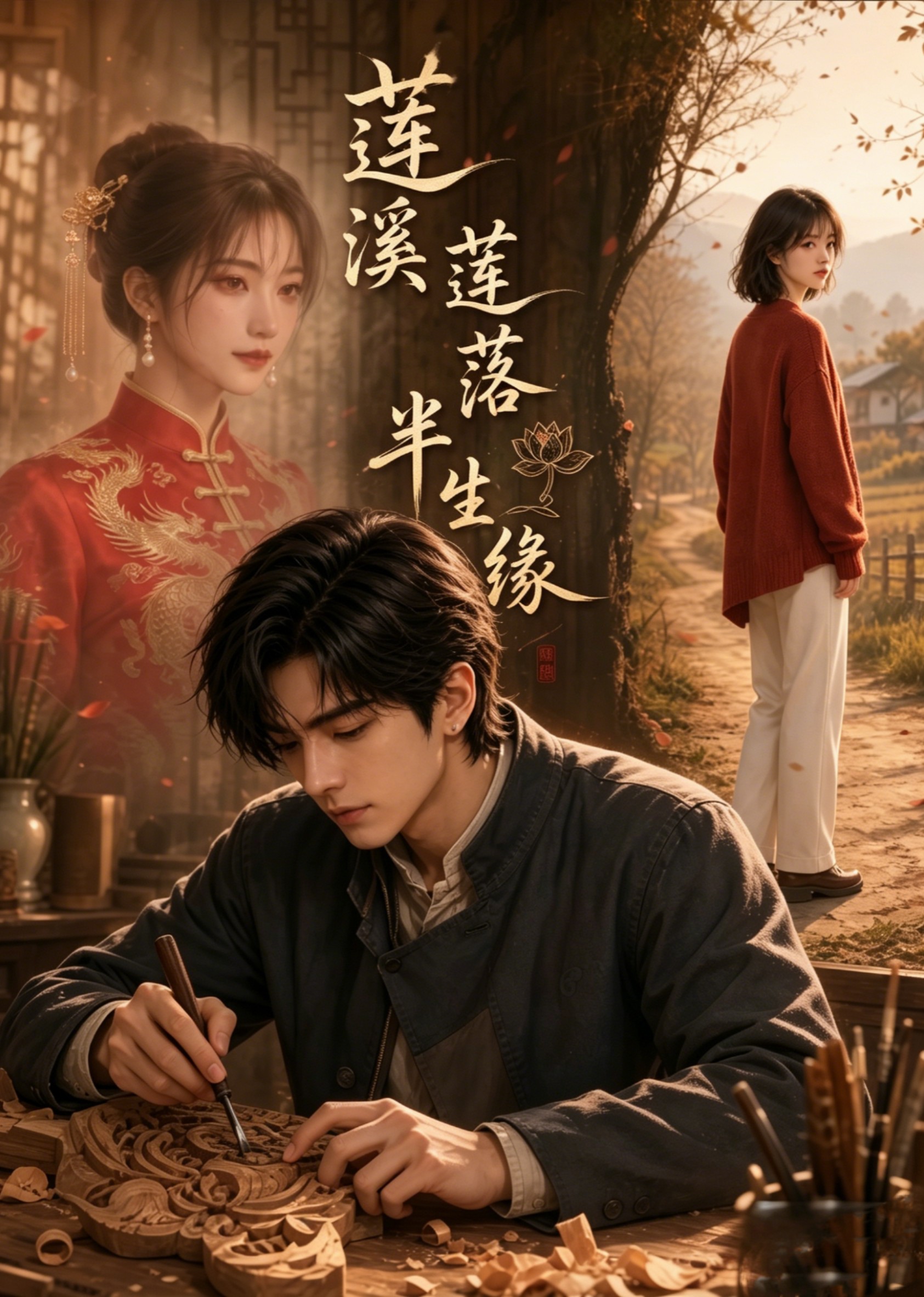 莲溪莲落半生缘