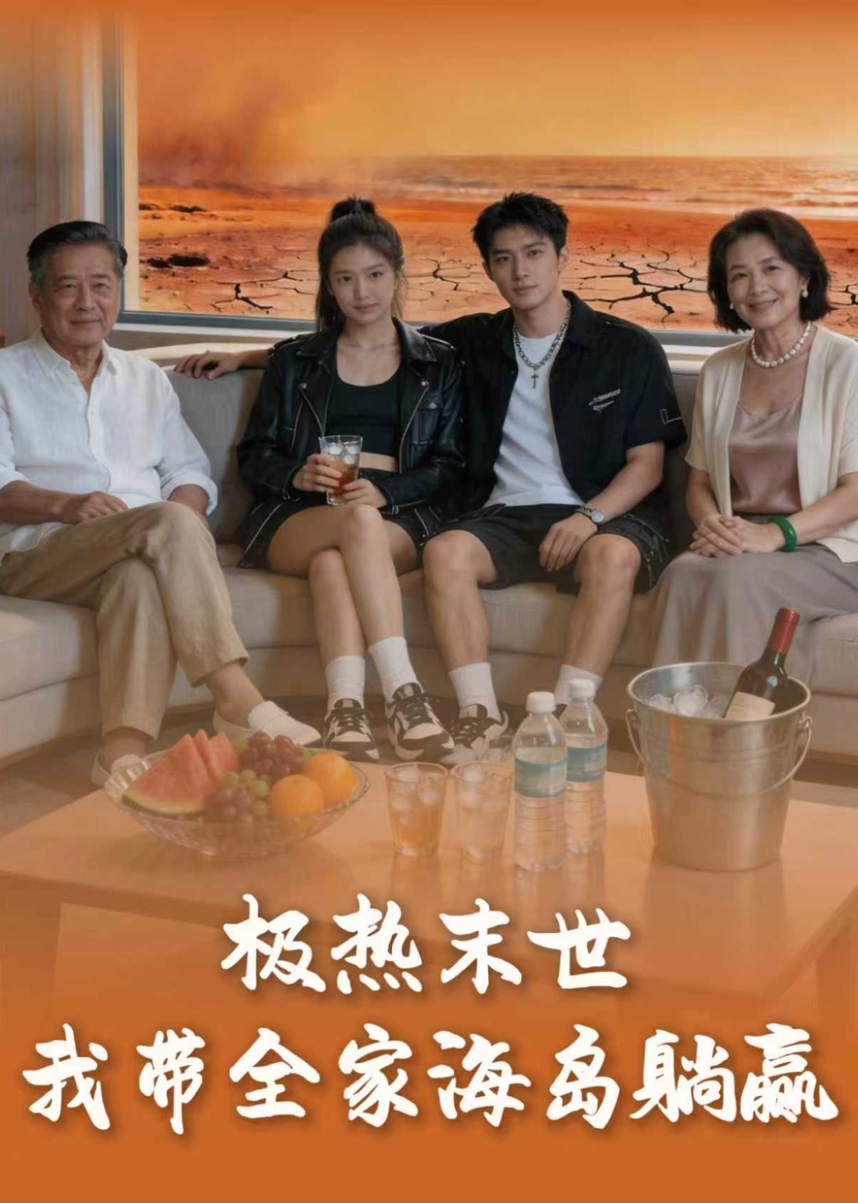 极热末世我带全家海岛躺赢