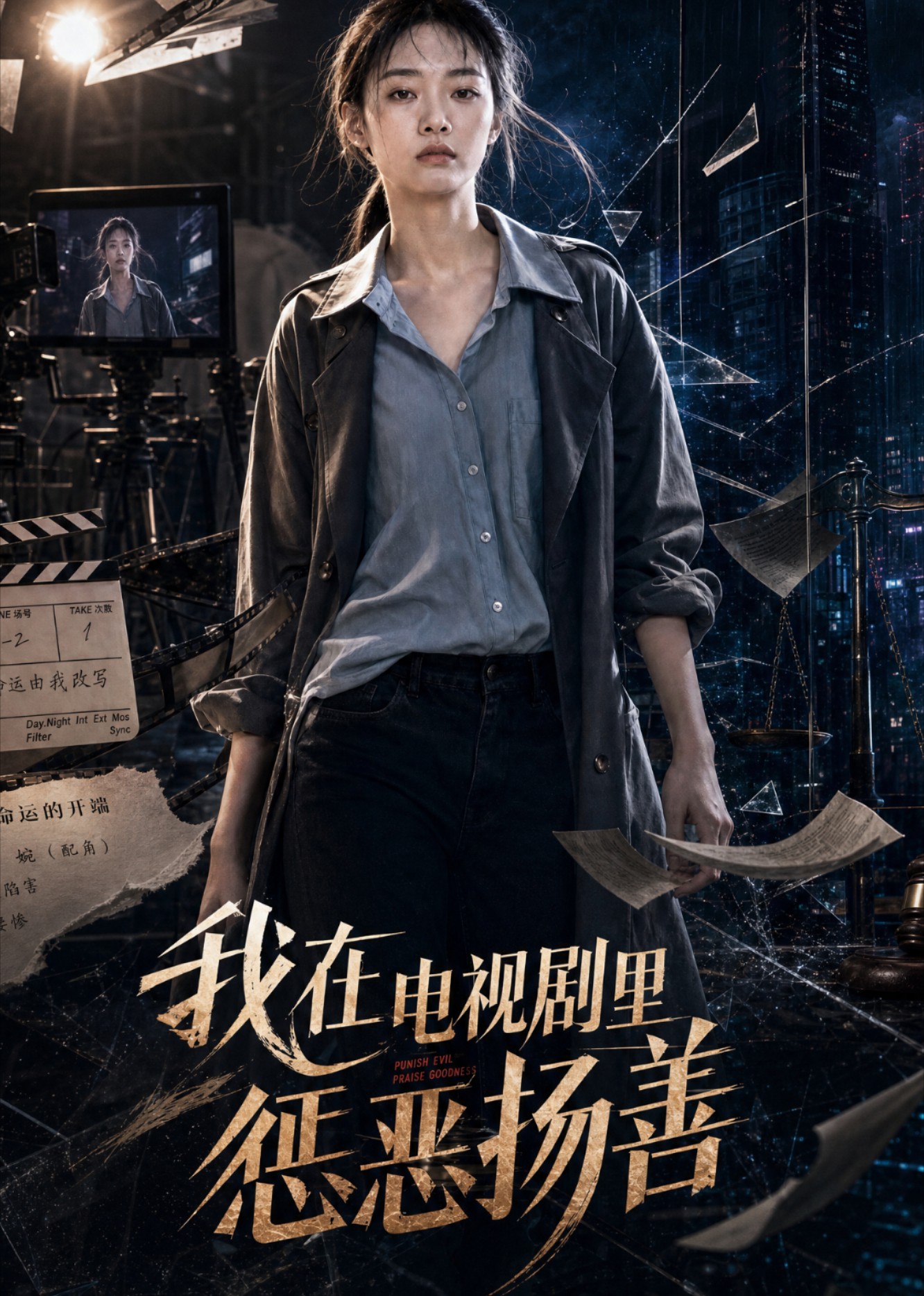 我在电视剧里惩恶扬善