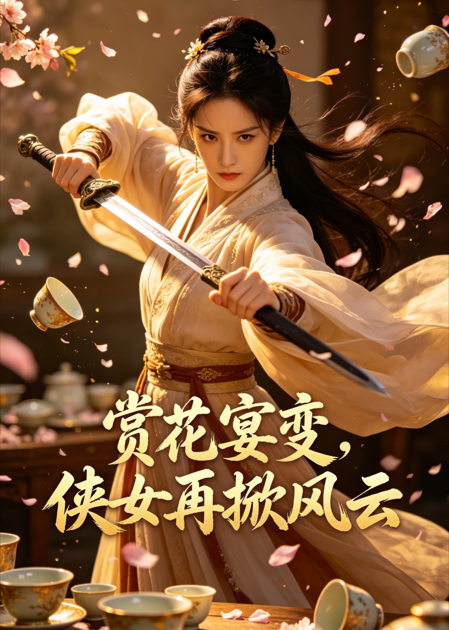 赏花宴变，侠女再掀风云