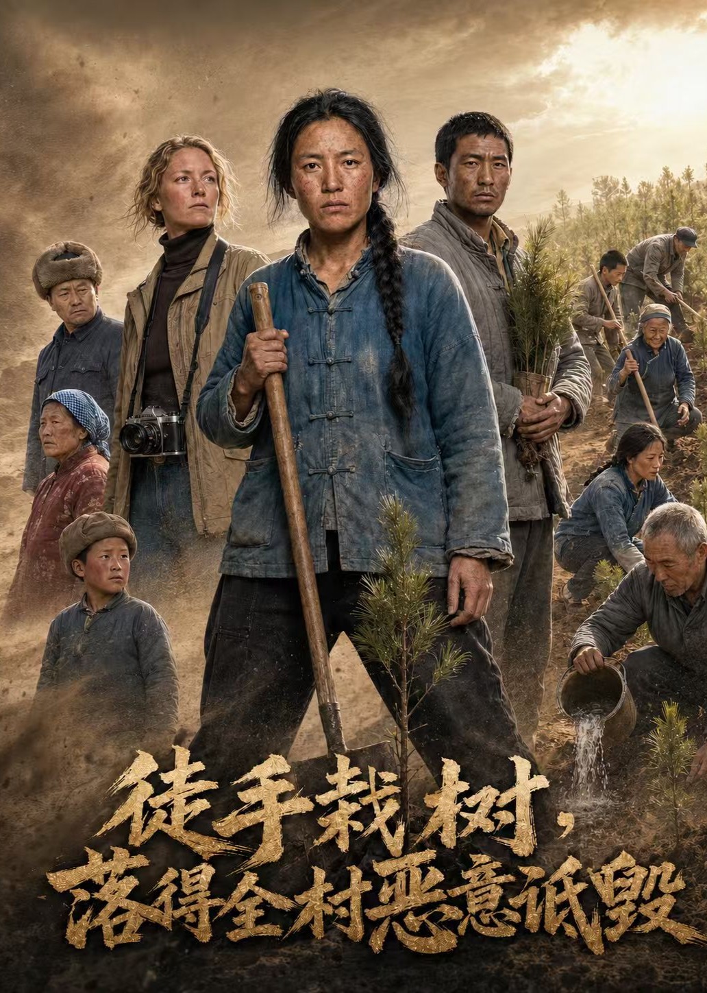 徒手栽树，落得全村恶意诋毁