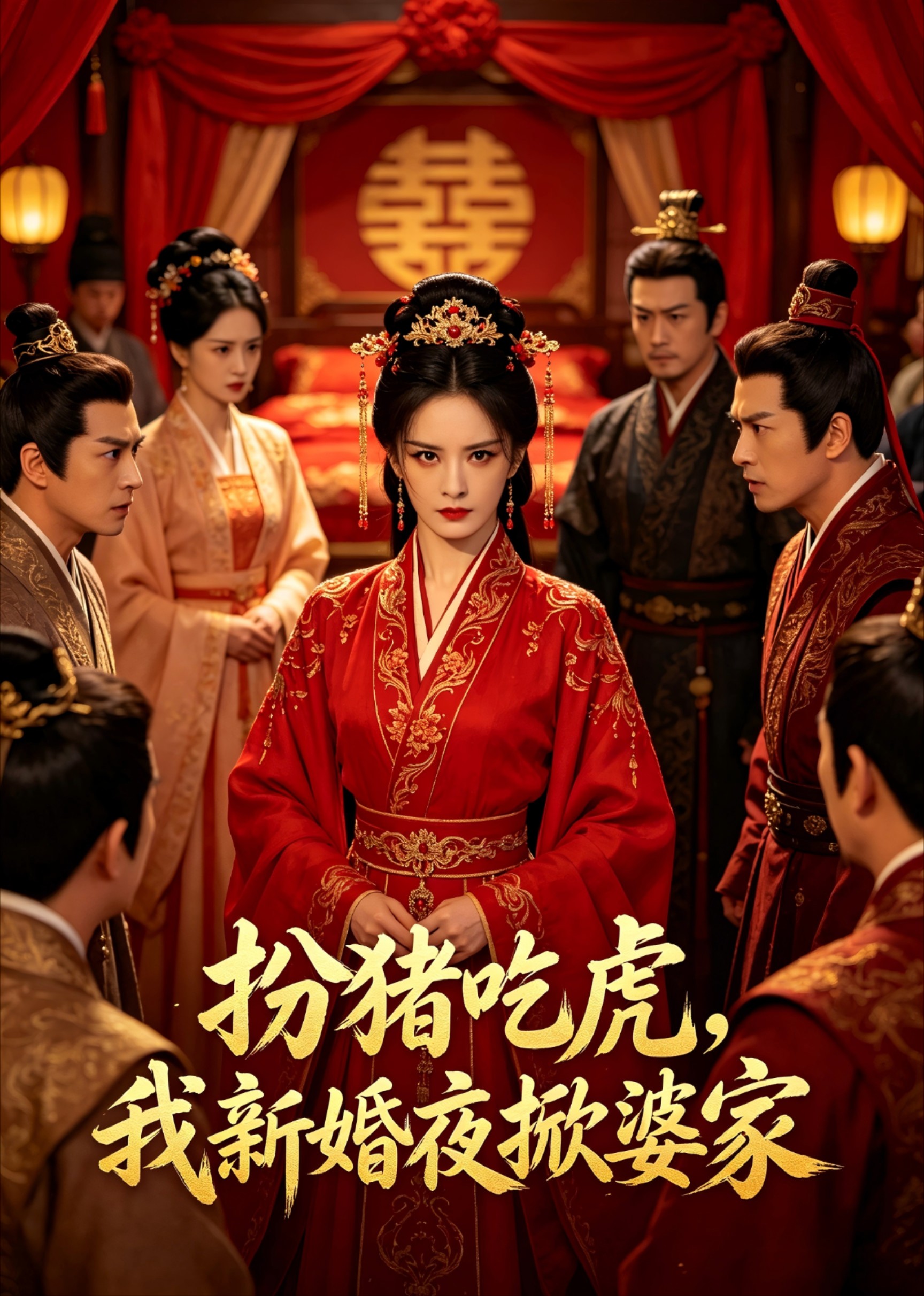 扮猪吃虎，我新婚夜掀婆家