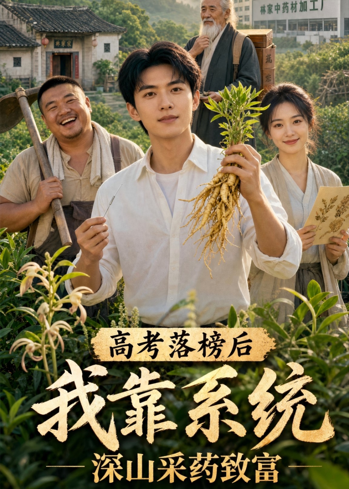 高考落榜后，我靠系统深山采药致富