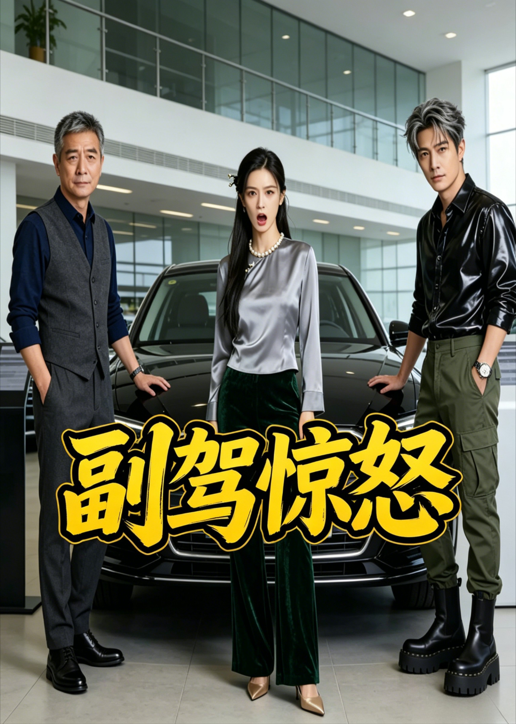 副驾惊怒