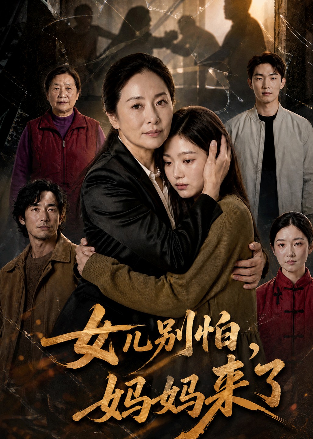 女儿别怕，妈妈来了
