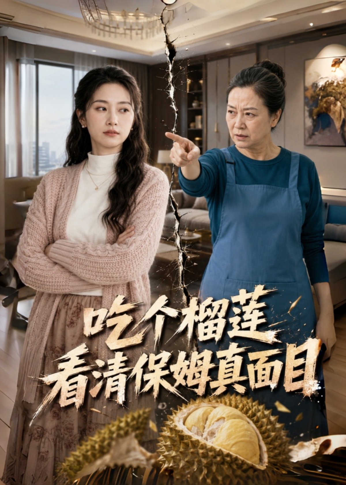 吃个榴莲看清保姆真面目