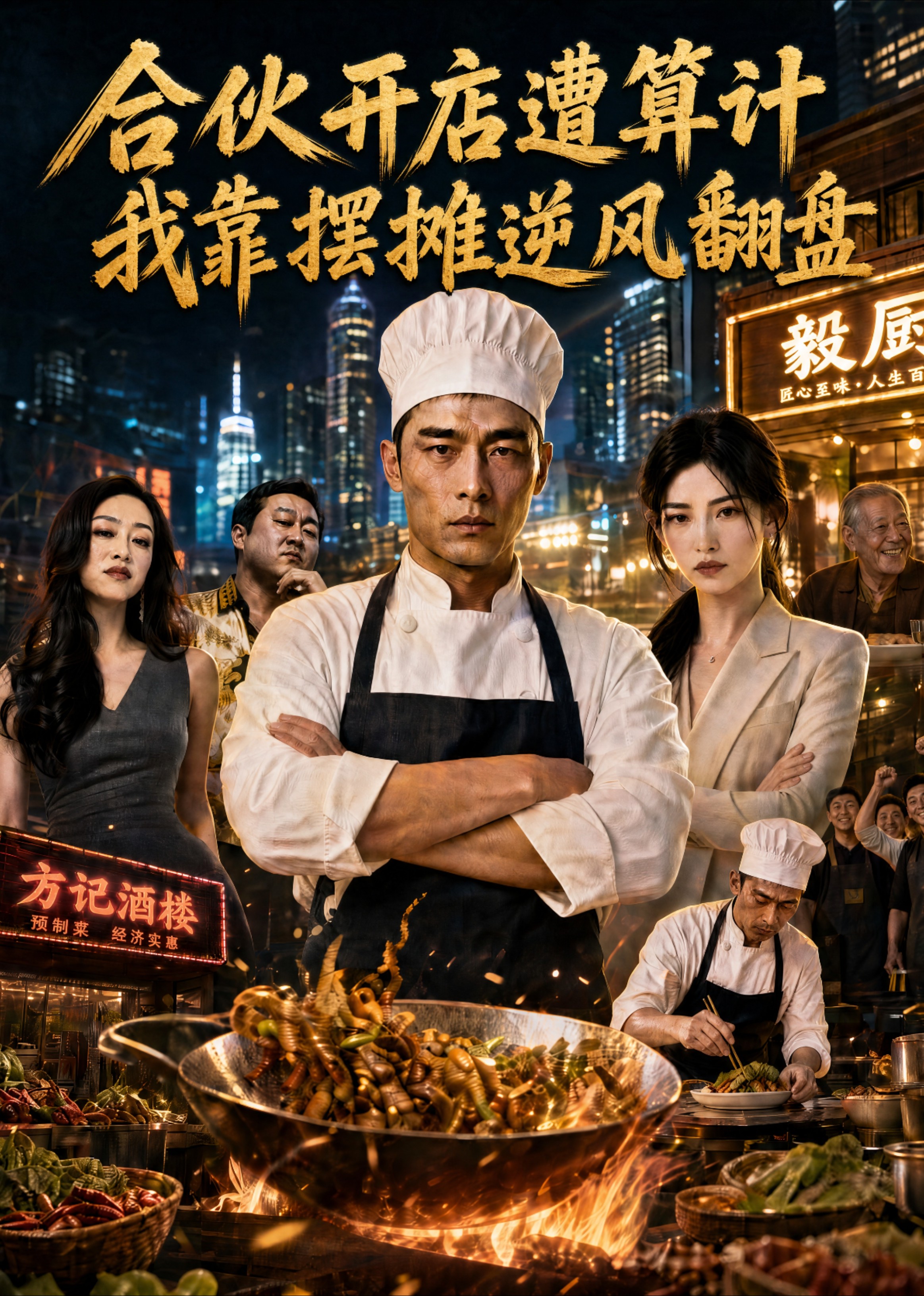 合伙开店遭算计，我靠摆摊逆风翻盘