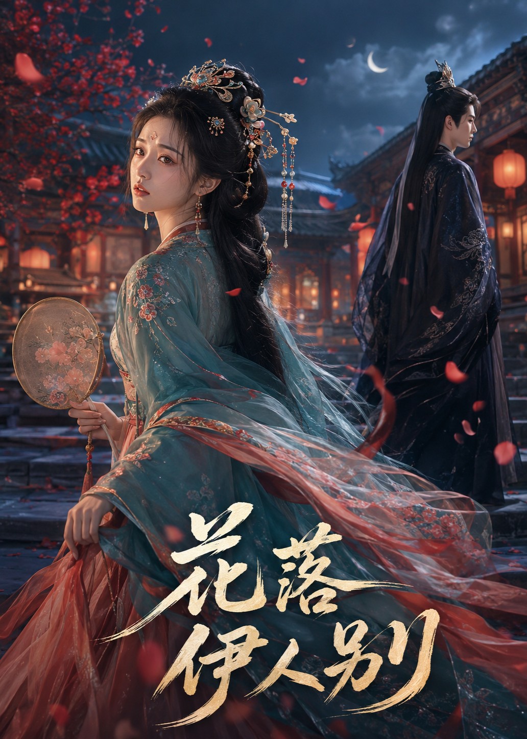 花落伊人别