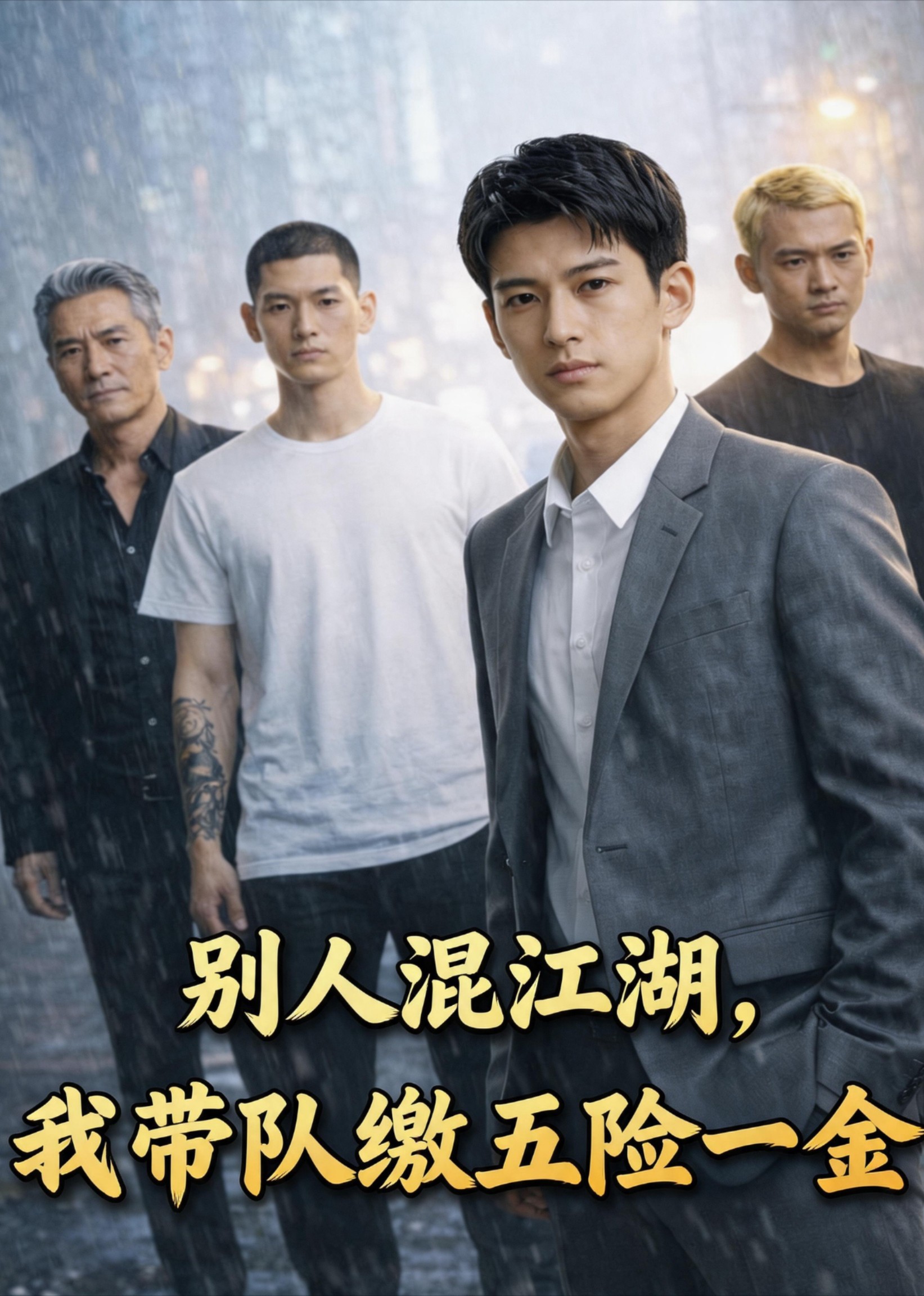 别人混江湖，我带队缴五险一金