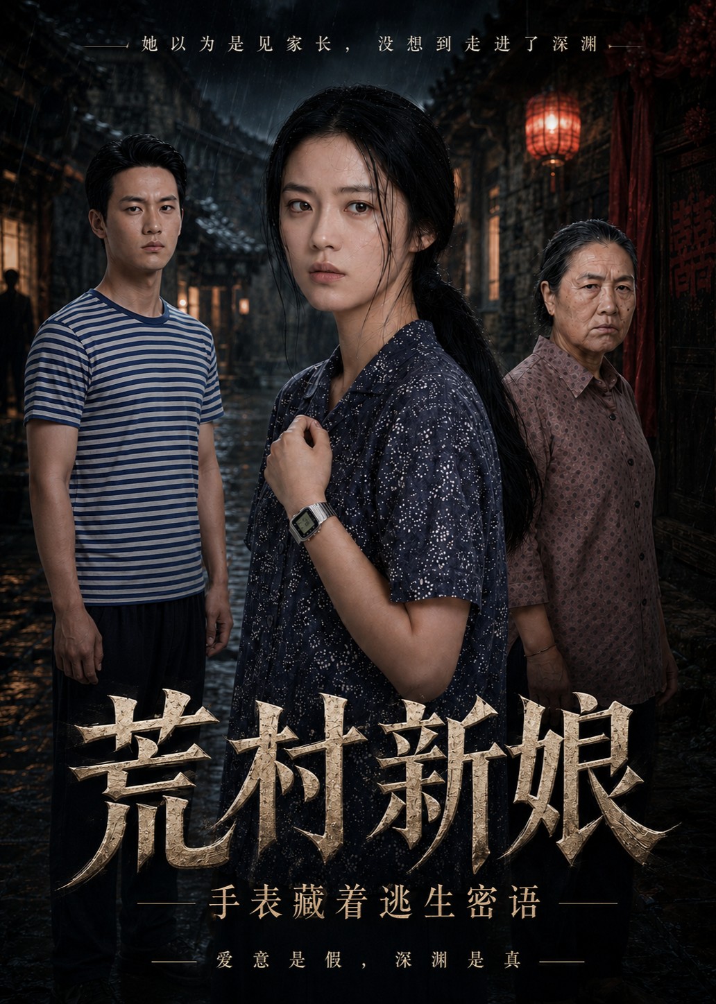 荒村新娘，手表藏着逃生密语