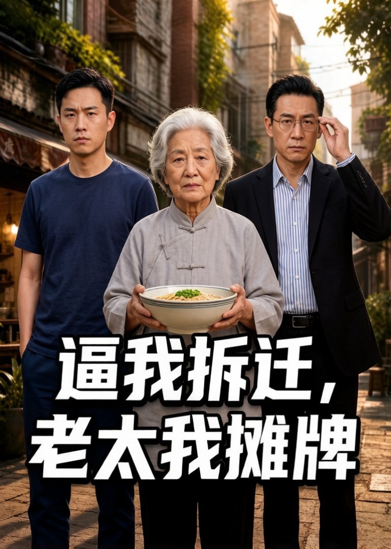 逼我拆迁，老太我摊牌
