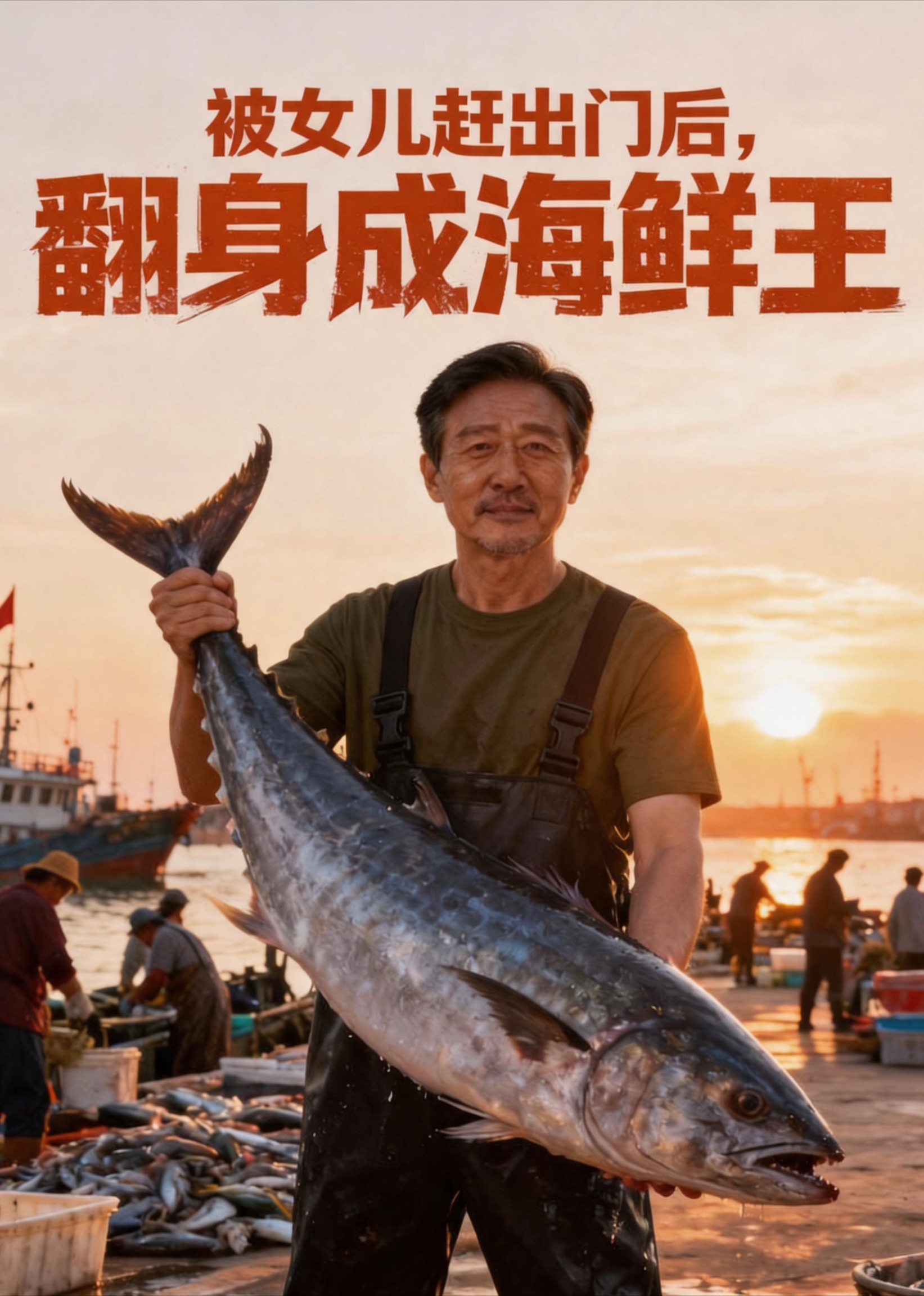 被女儿赶出门后，翻身成海鲜王