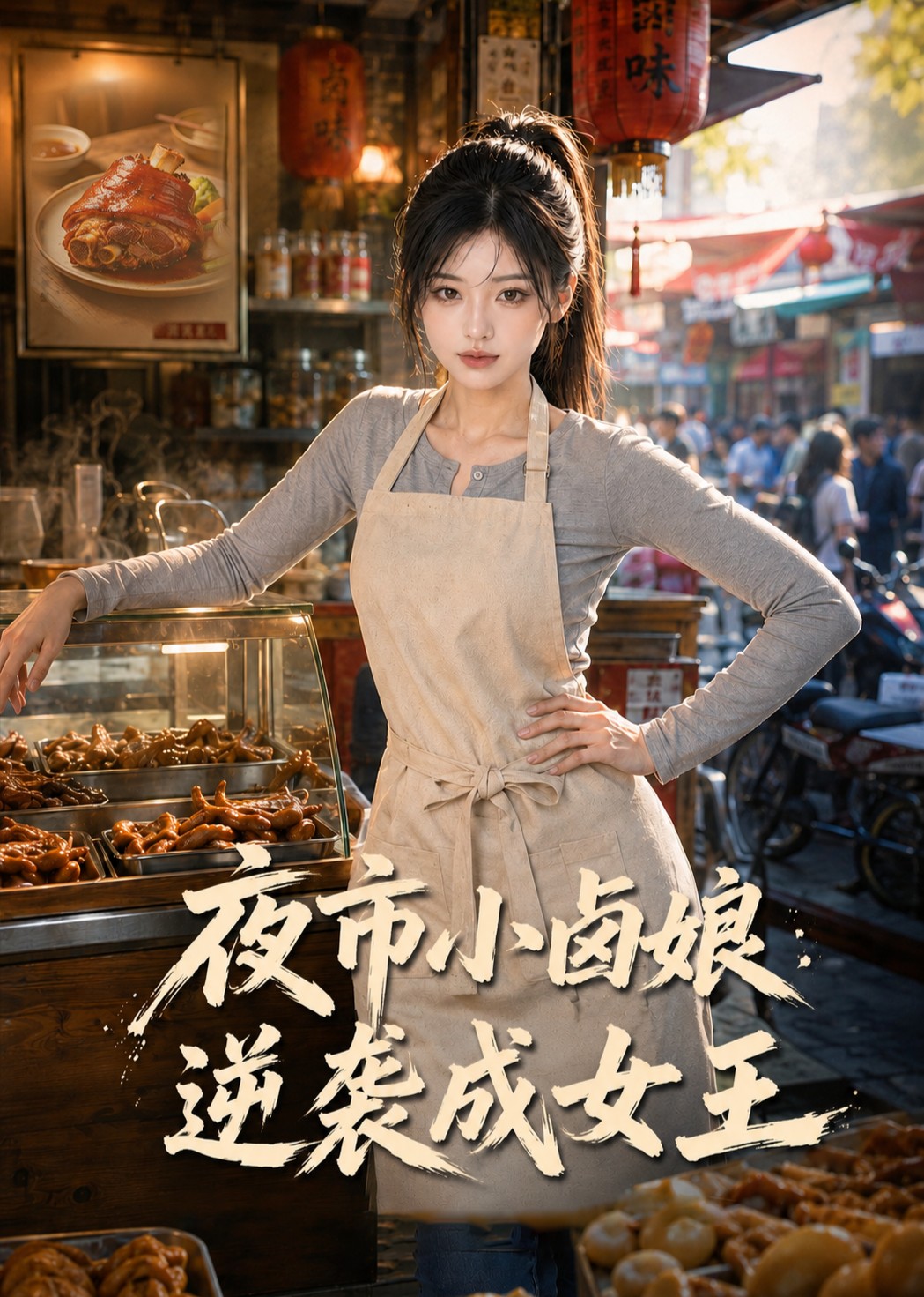 夜市小卤娘，逆袭成女王