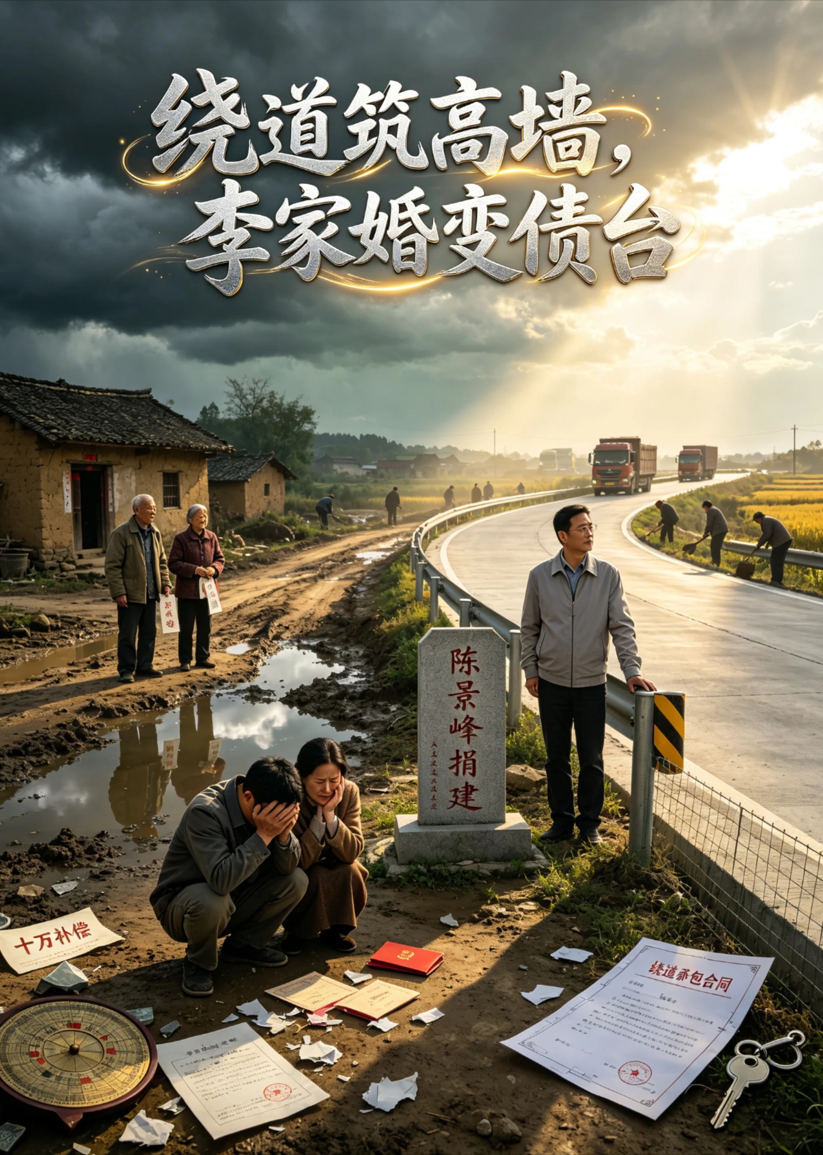 绕道筑高墙，李家婚变债台