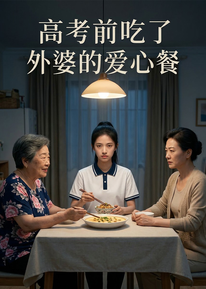 高考前吃了外婆的爱心餐