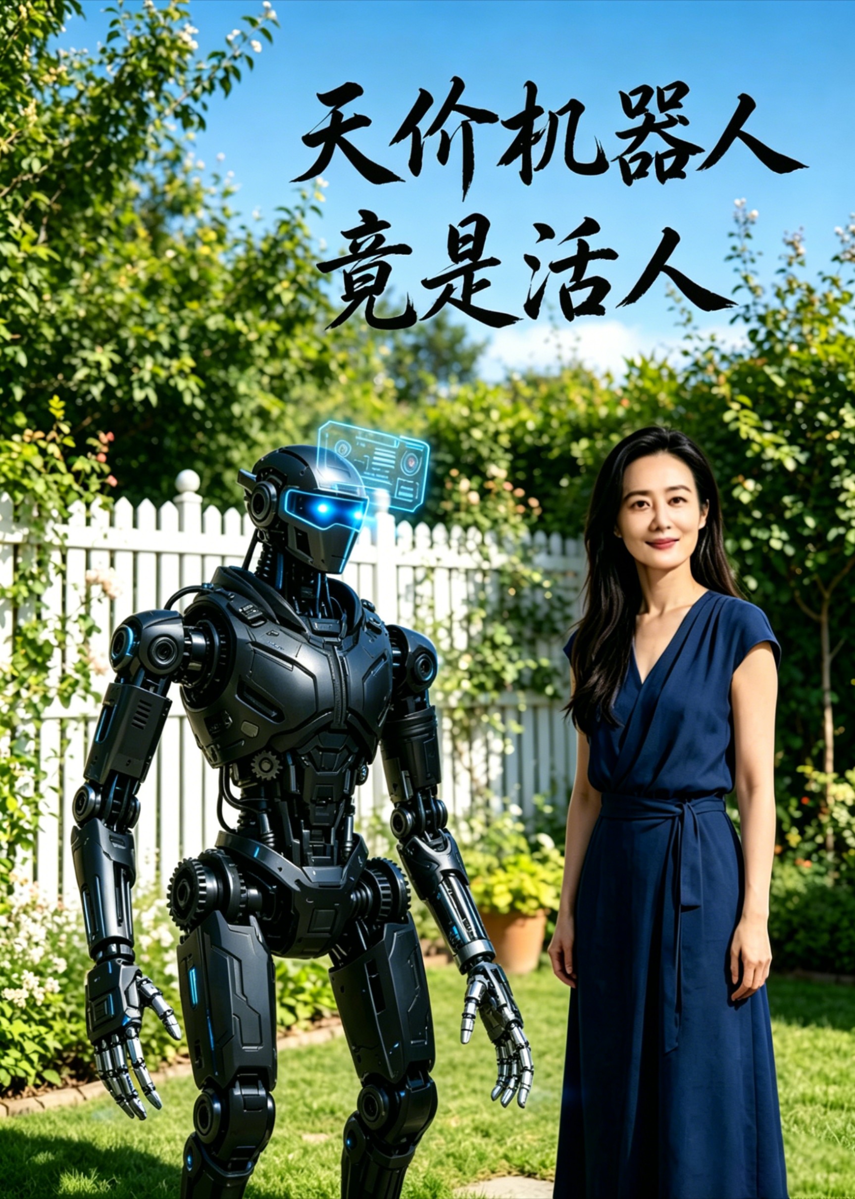 天价机器人竟是活人