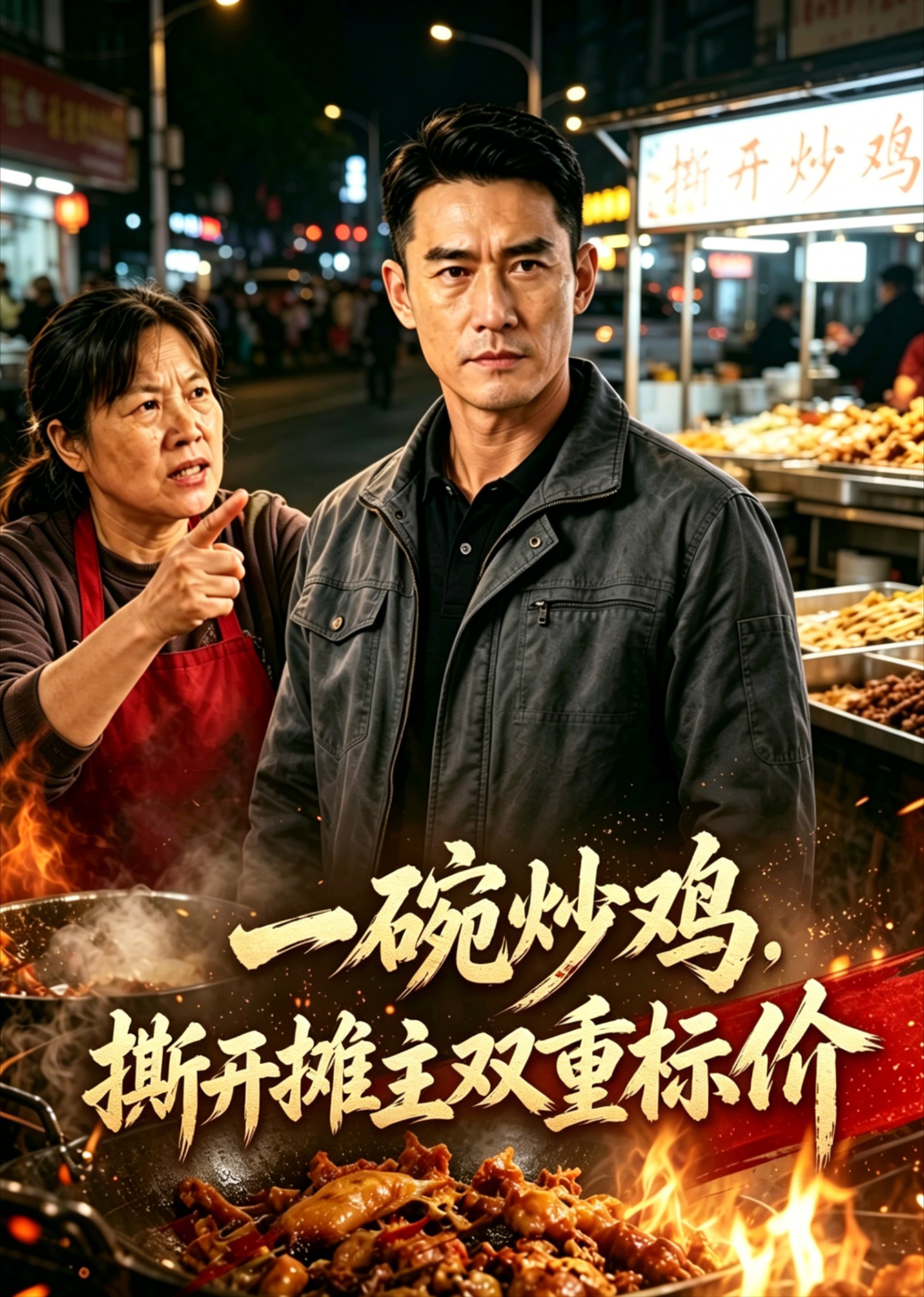 一碗炒鸡，撕开摊主双重标价