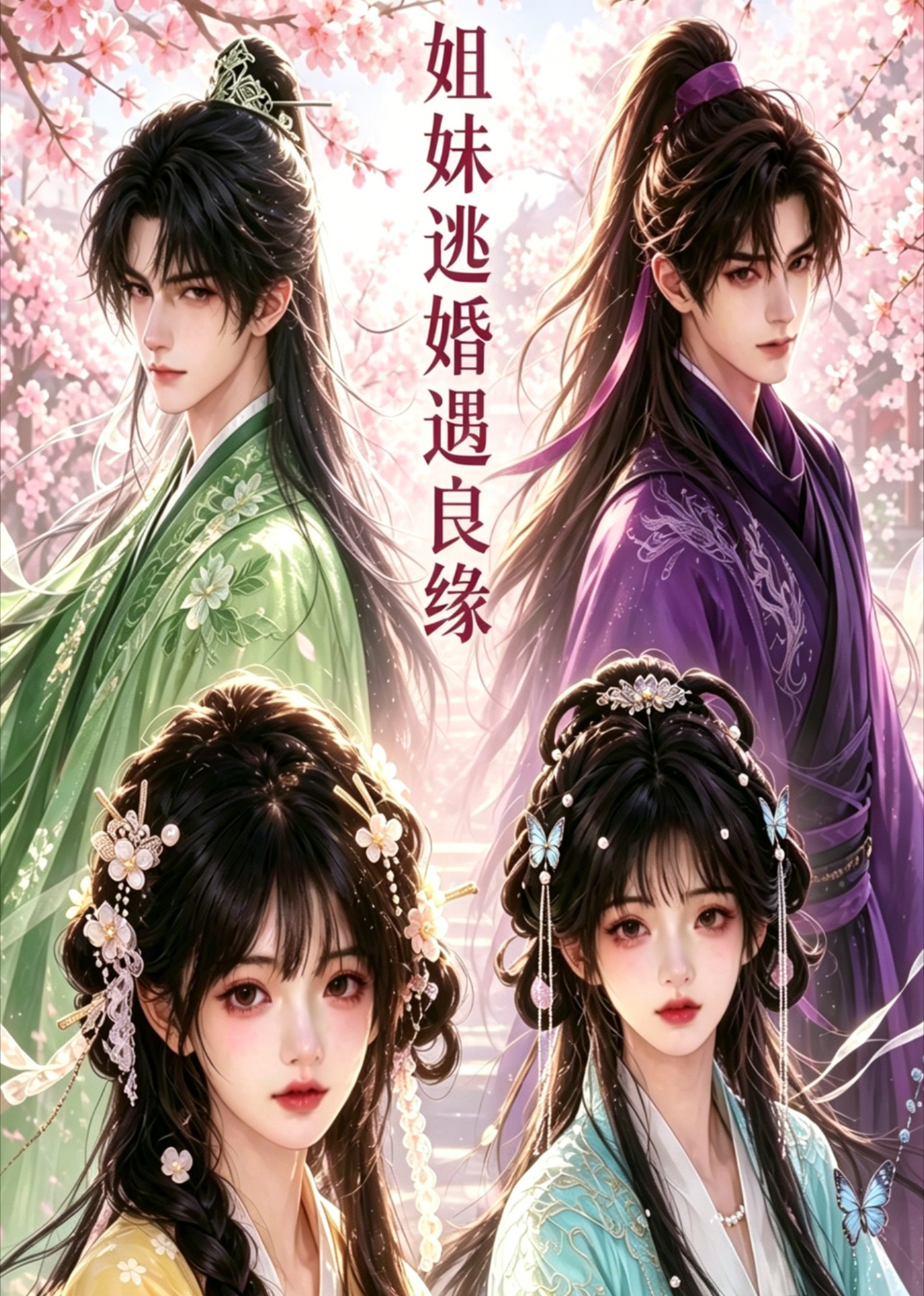 姐妹逃婚遇良缘