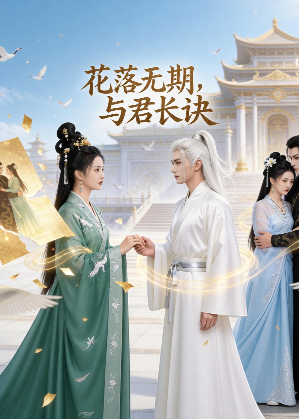 花落无期，与君长诀