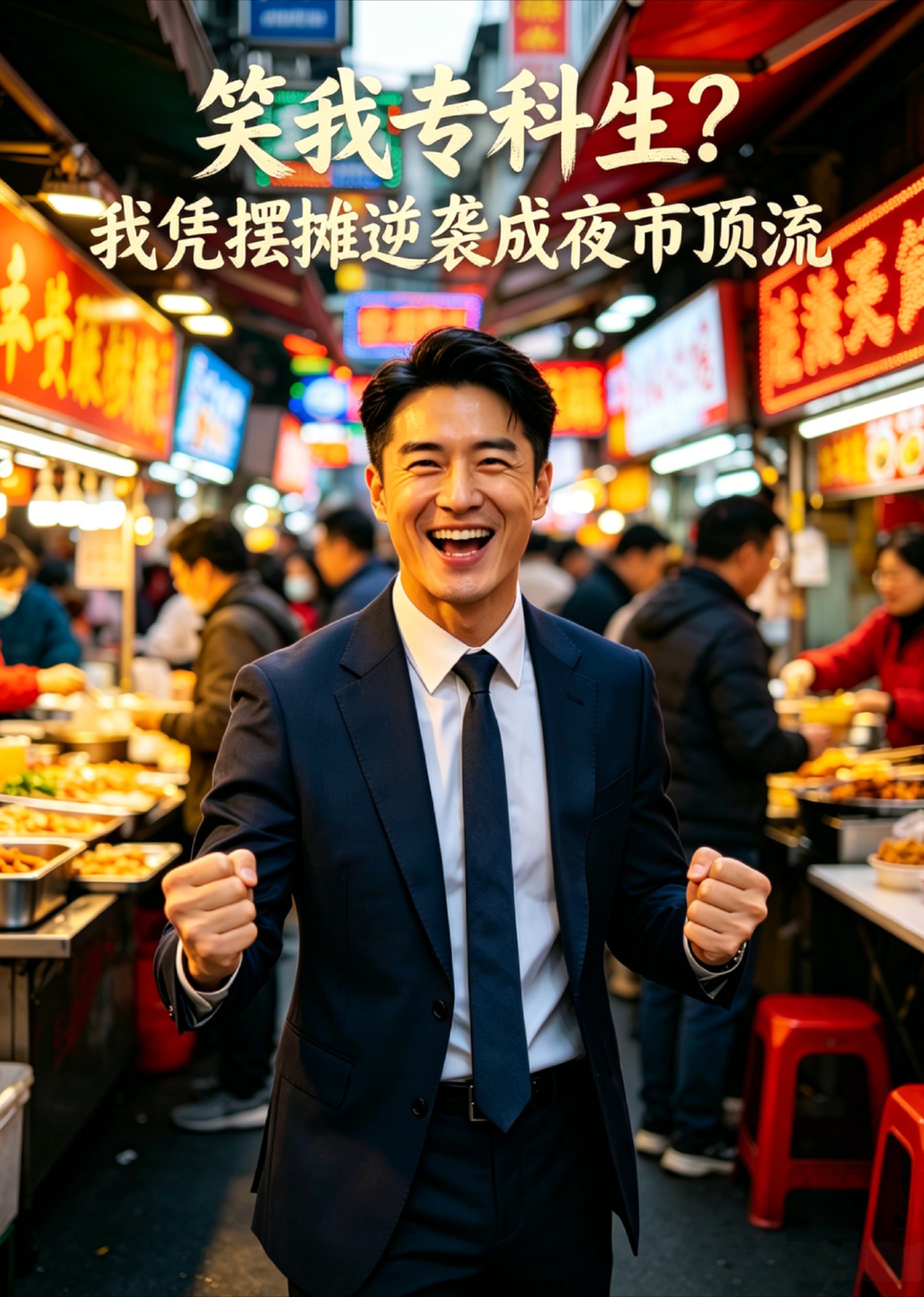 笑我专科生？我凭摆摊逆袭成夜市顶流