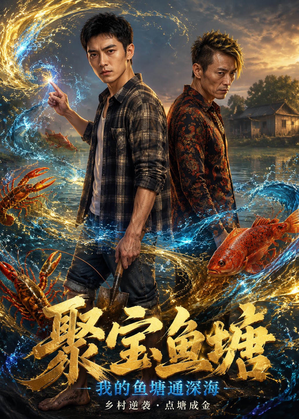 聚宝鱼塘：我的鱼塘通深海
