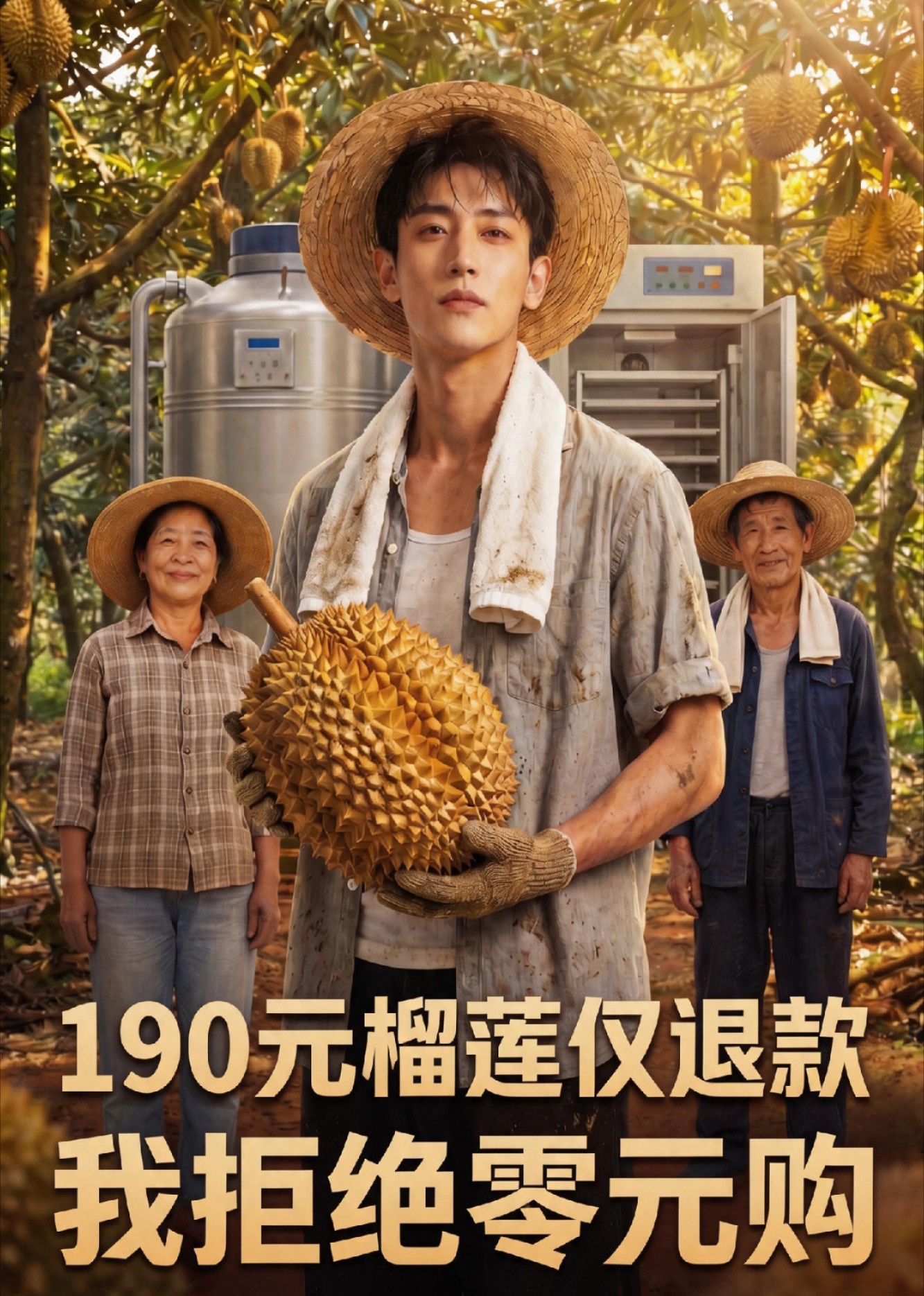 190元榴莲仅退款？我拒绝零元购