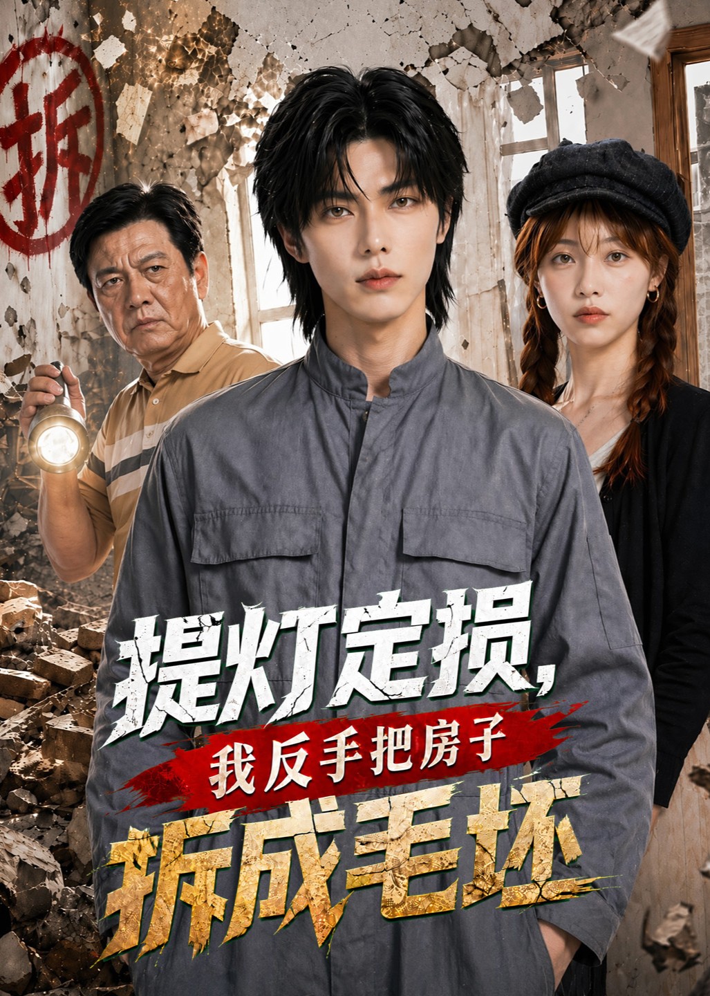 提灯定损，我反手把房子拆成毛坯