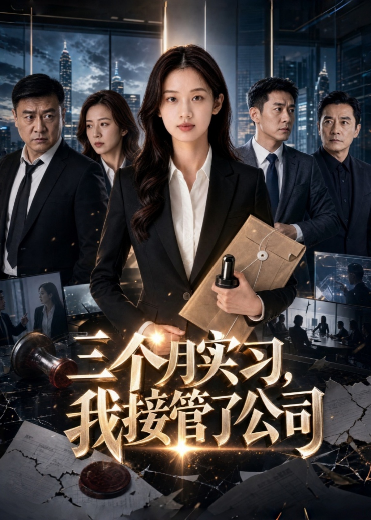 三个月实习，我接管了公司